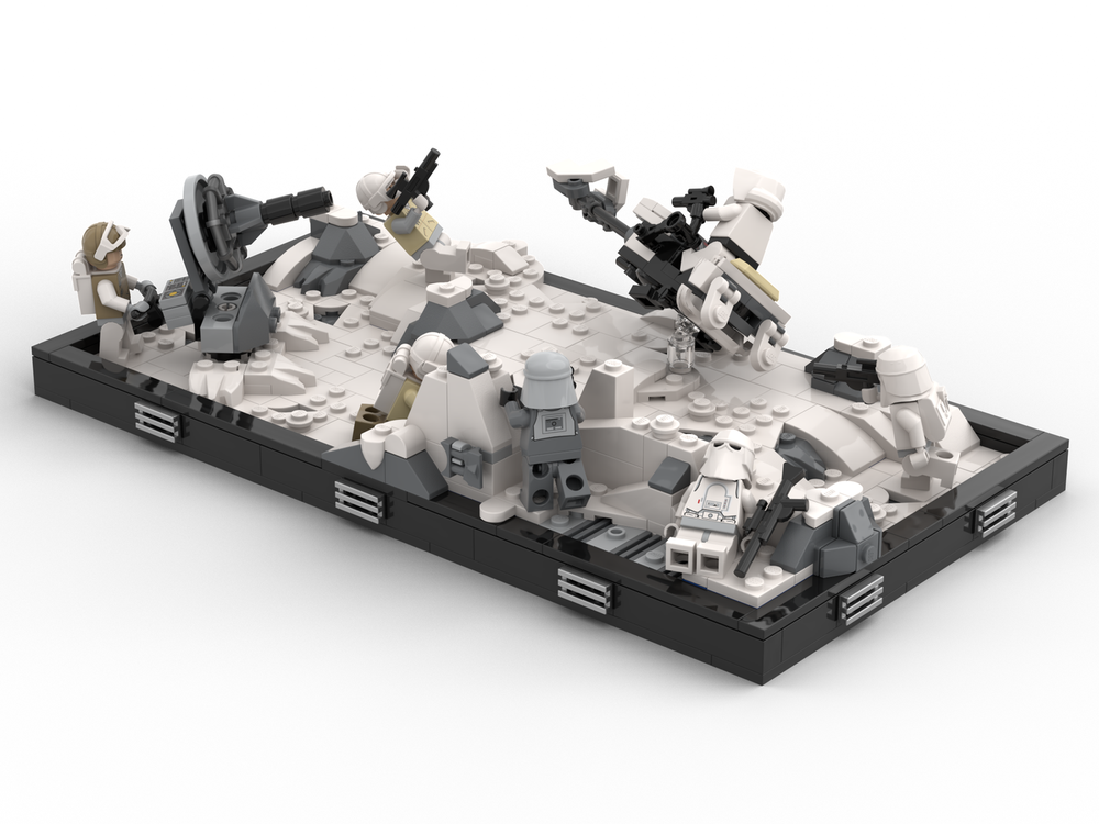 LEGO MOC Hoth Battle Pack Diorama by COLEMANTREBORBESTJEDITOHAVEEVE ...