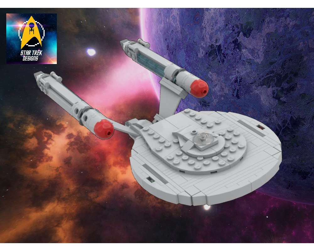 uss enterprise star trek lego