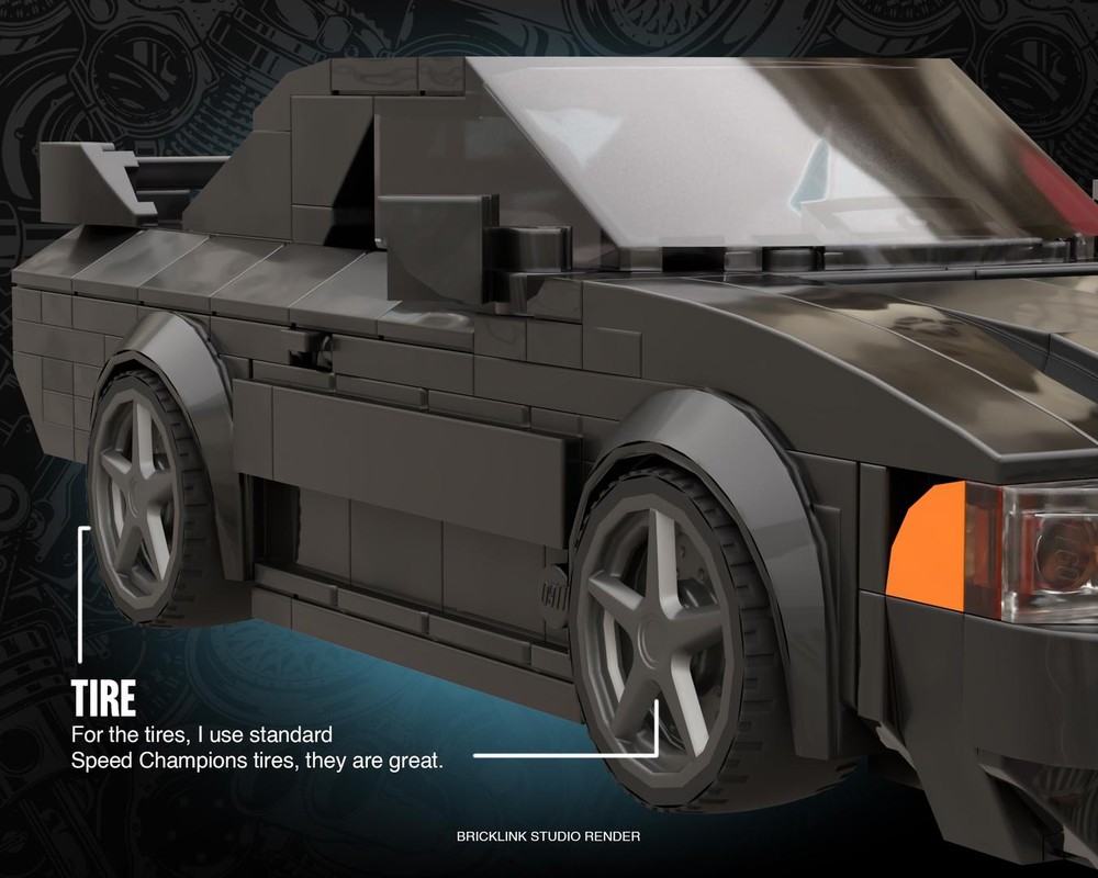 LEGO MOC-241942 NISSAN SKYLINE GT-R (R32) (1989) - SPEED CHAMPIONS by ...