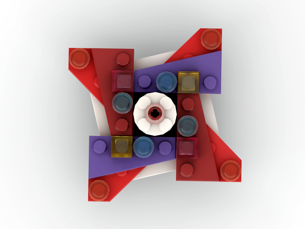 LEGO MOC-241952 Spinning Top #06 Red Whirlwind by Agilinzzz ...