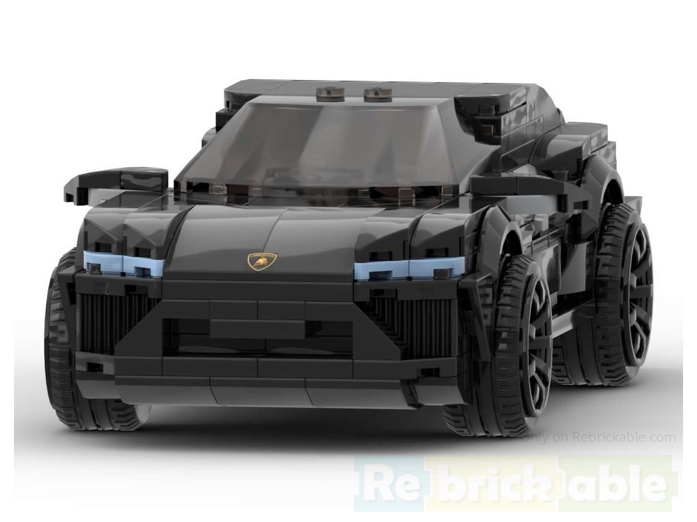 LEGO MOC-241959 LAMBORGHINI URUS - Full BALCK (roof modified) by