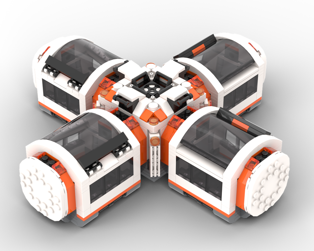 LEGO MOC-241988 City Space Connector by Spaceoid | Rebrickable