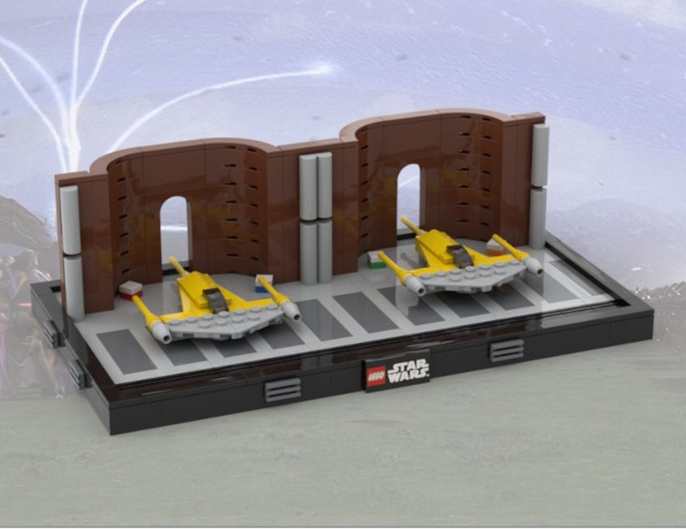LEGO MOC Episode I Hanger Bay by ClayBirdBricks | Rebrickable - Build ...