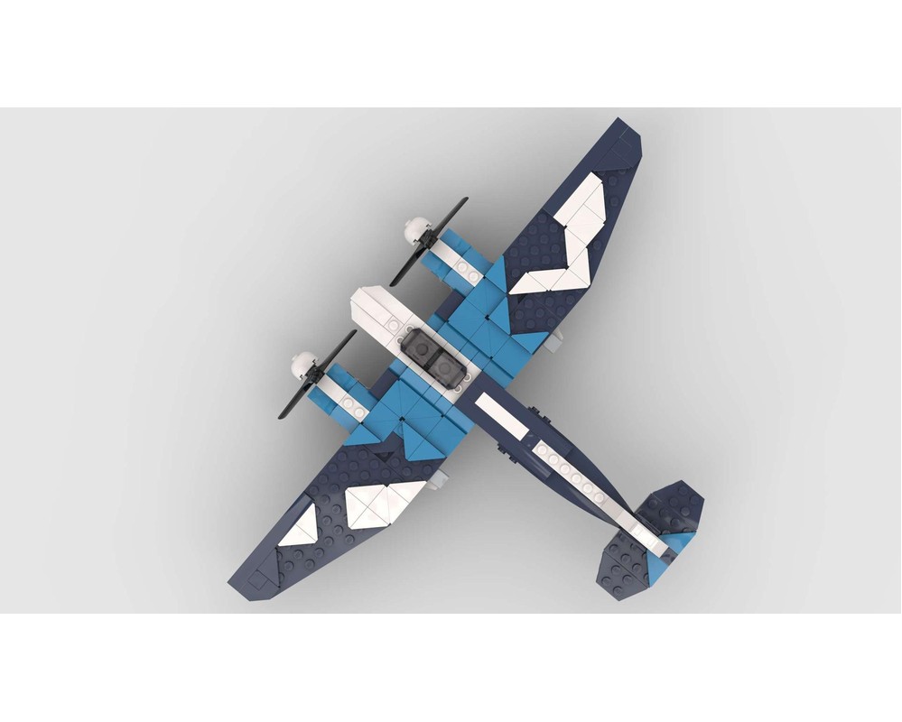 LEGO MOC-242069 De Havilland Mosquito - Alternate Build of 2 x
