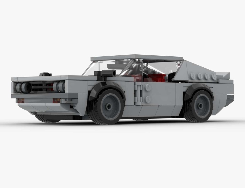 LEGO MOC-242072 Nissan Skyline 2000 GT-R, also known as Kenmeri GT