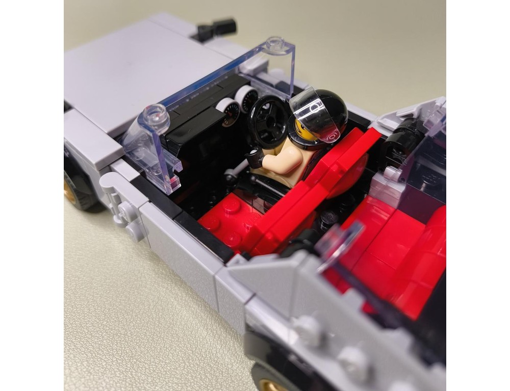 LEGO MOC-242072 Nissan Skyline 2000 GT-R, also known as Kenmeri GT