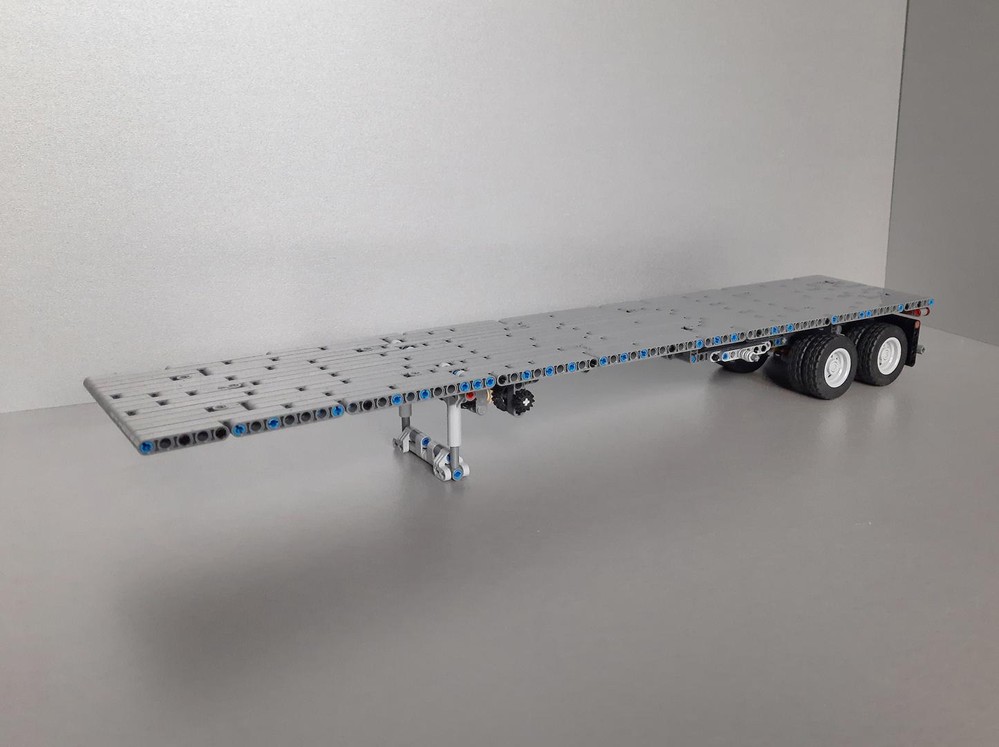 LEGO MOC-242152 Flatbed trailer by Bortnick | Rebrickable - Build with LEGO