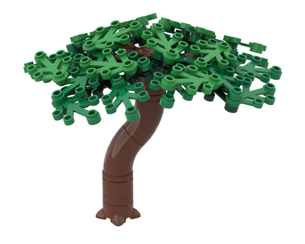 LEGO MOC-242363 Basic Tree by woodwarden | Rebrickable - Build with LEGO