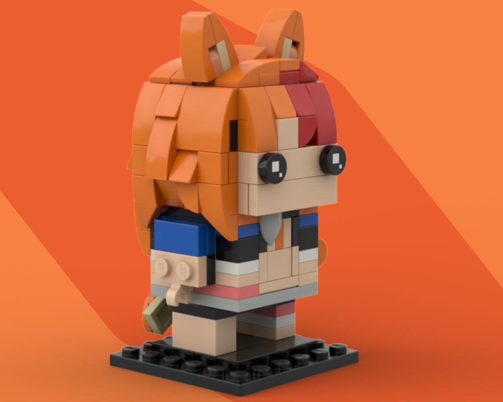 LEGO MOC-242370 Buffpup workout Brickheadz by Bricksy32 | Rebrickable ...