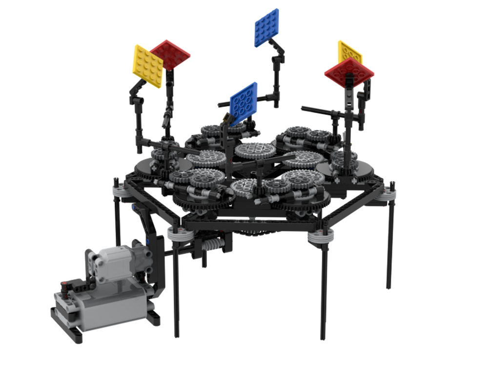 LEGO MOC Exploding cube by jemunoz0 | Rebrickable - Build with LEGO