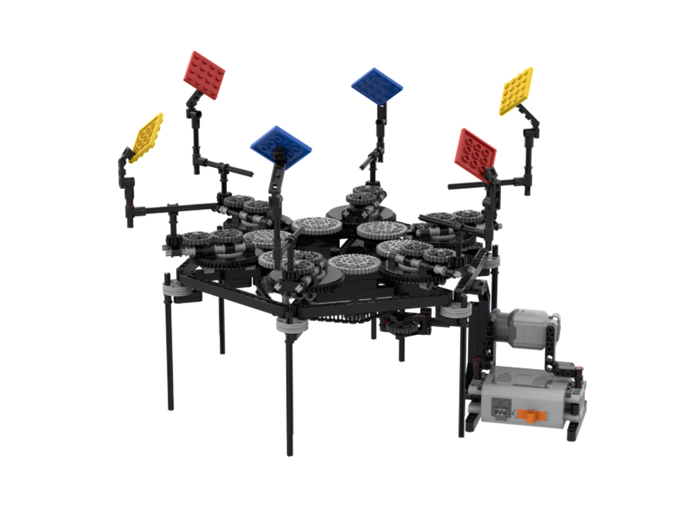 LEGO MOC Exploding cube by jemunoz0 | Rebrickable - Build with LEGO