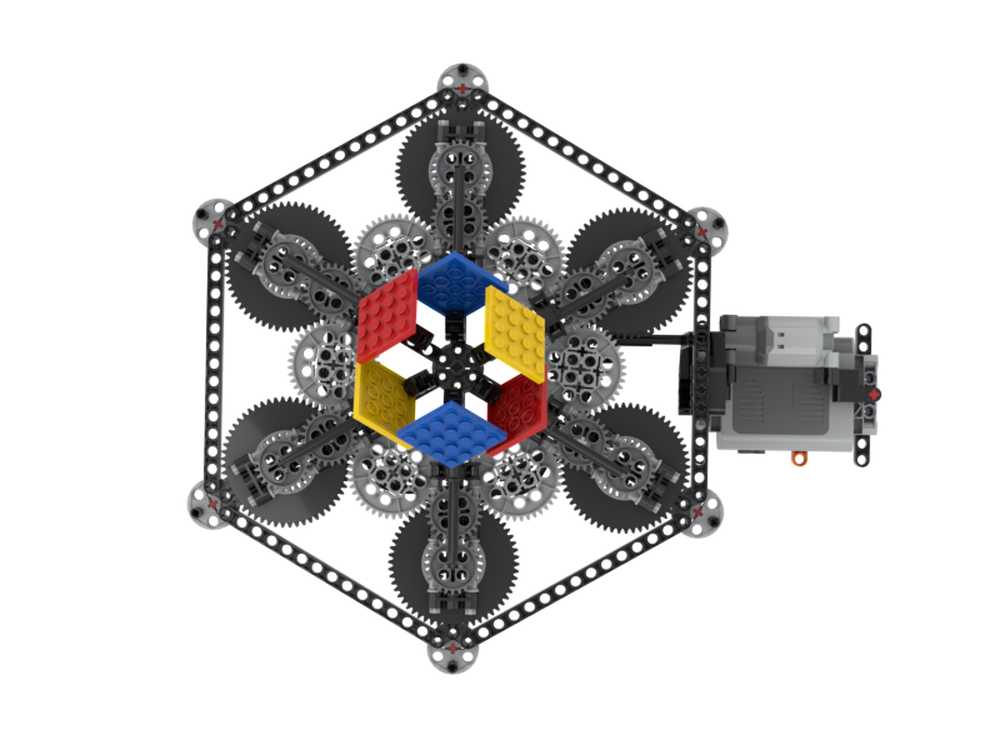 LEGO MOC Exploding cube by jemunoz0 | Rebrickable - Build with LEGO