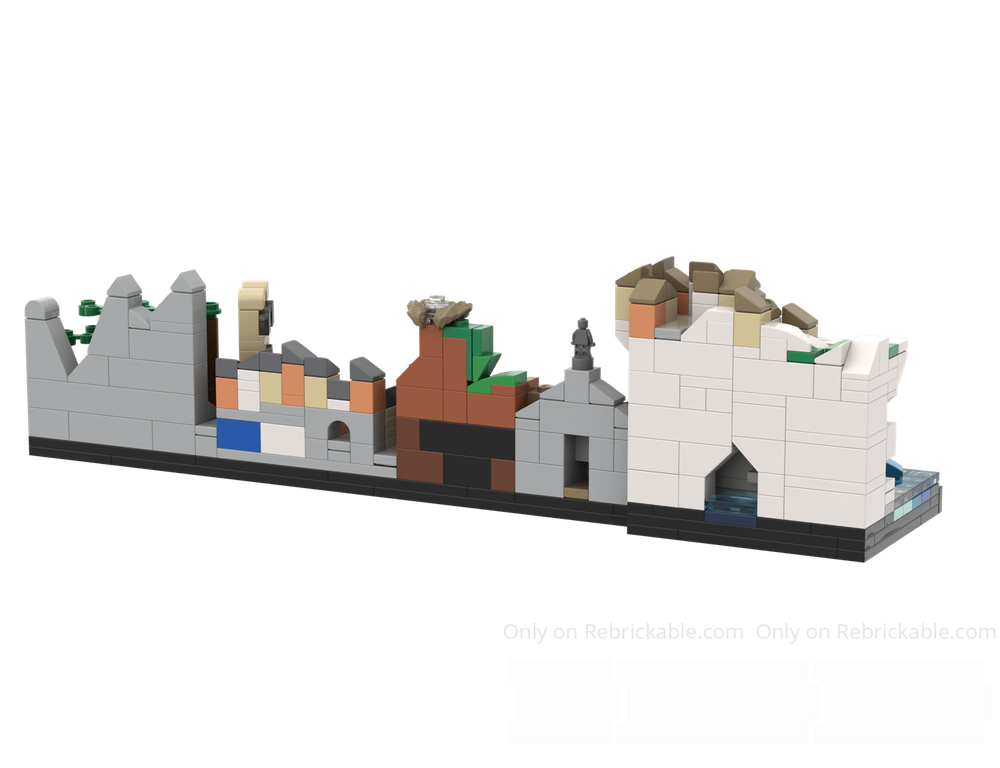 LEGO MOC Corsica skyline by ariamondu | Rebrickable - Build with LEGO