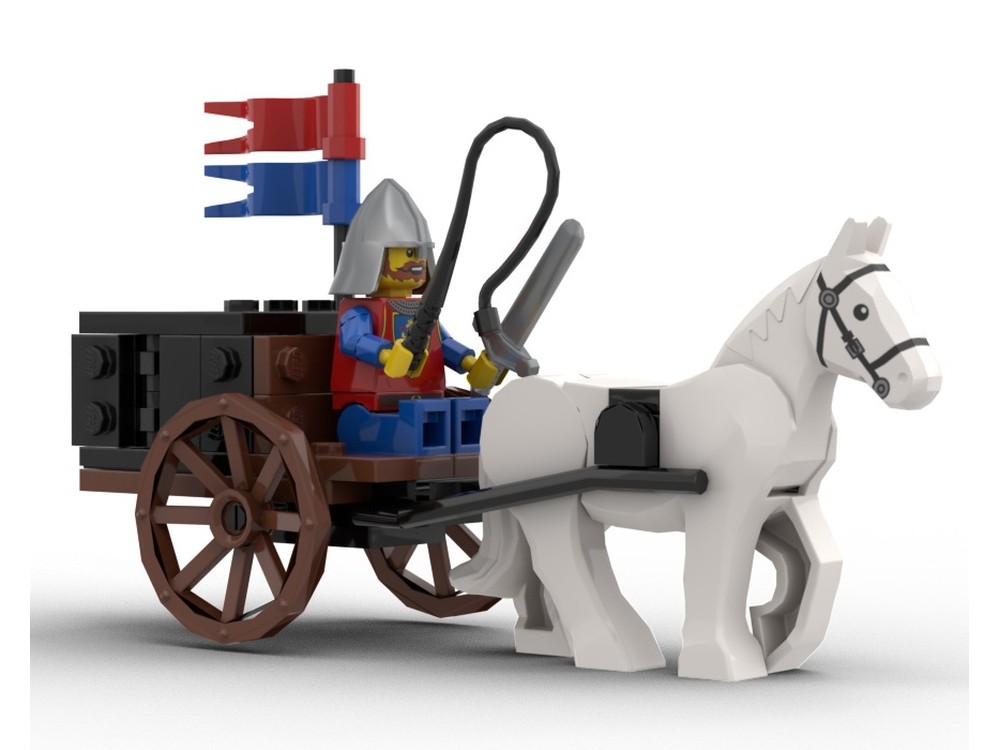 LEGO MOC-242491 Medieval Wagon Pack 1 by Itsjustaname | Rebrickable ...