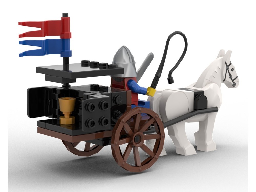 LEGO MOC-242491 Medieval Wagon Pack 1 by Itsjustaname | Rebrickable ...