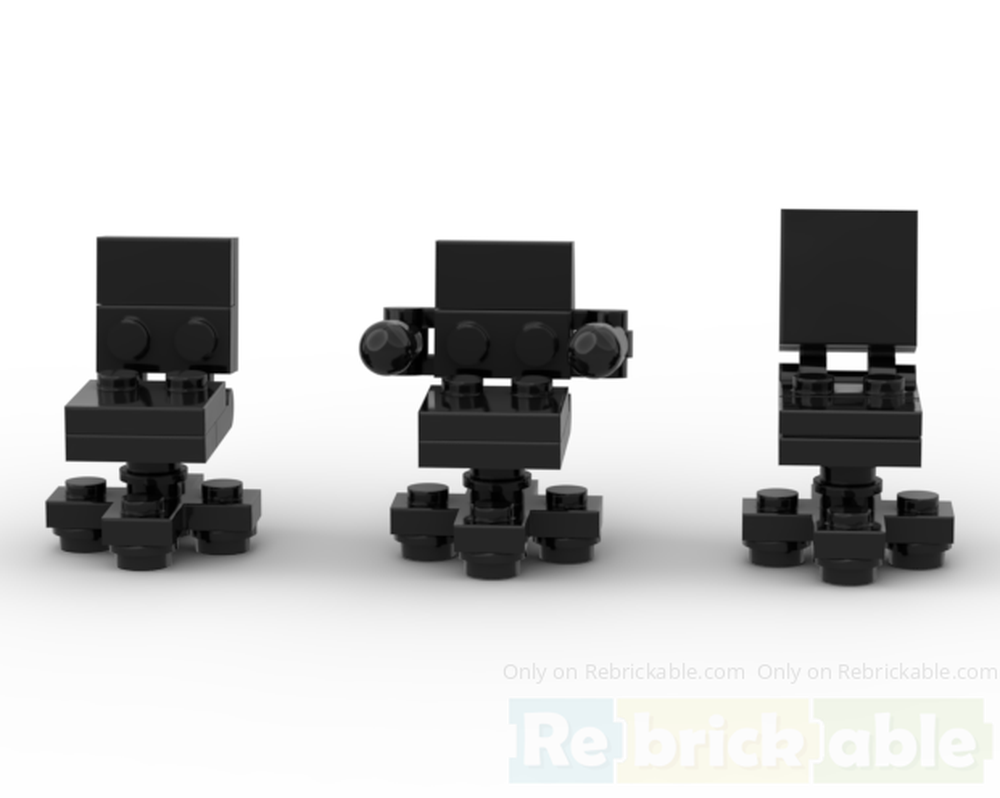 LEGO MOC-242496 Basic Furniture: Trio of Chairs by ShrimpnBricks ...