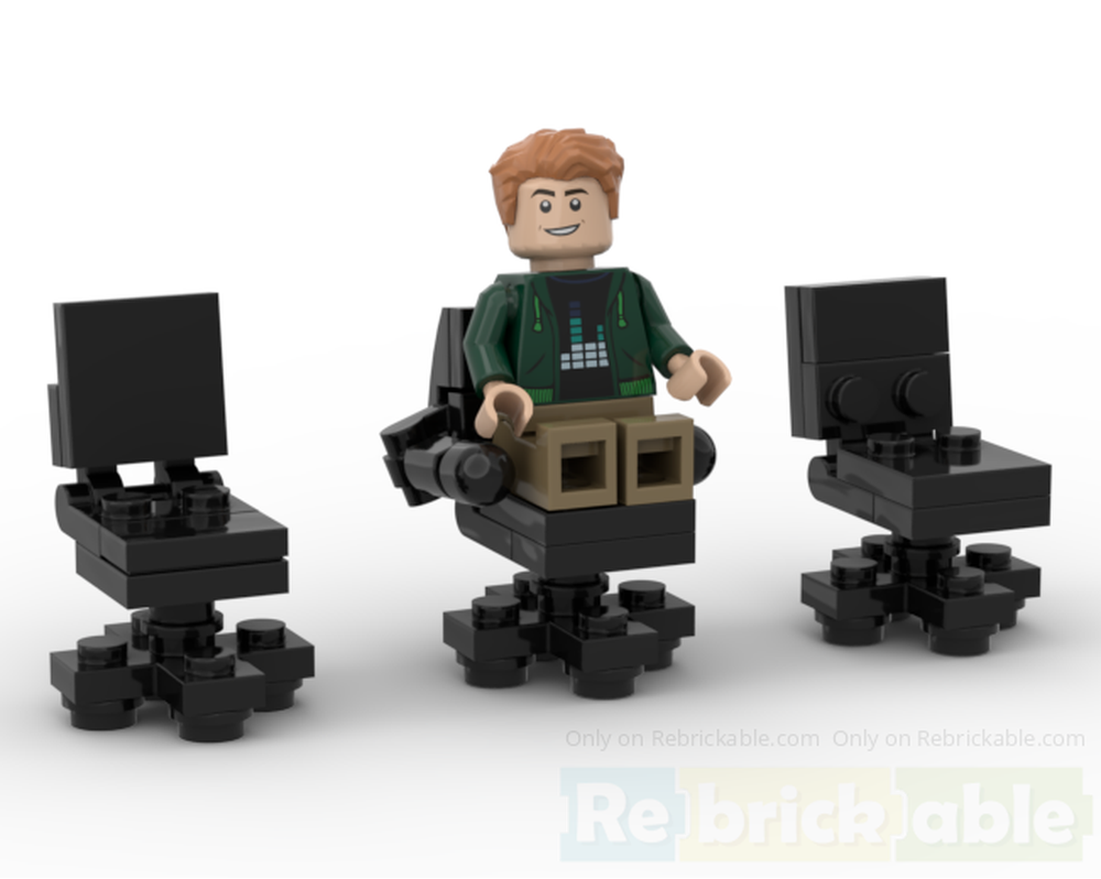 LEGO MOC-242496 Basic Furniture: Trio of Chairs by ShrimpnBricks ...