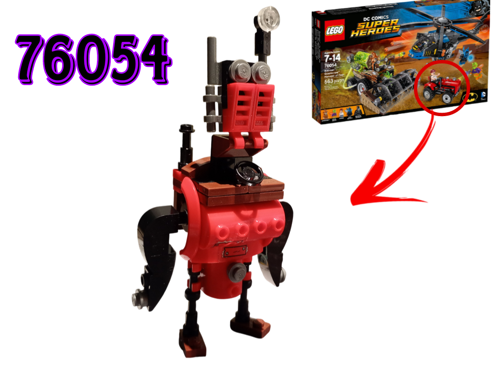 LEGO MOC-242511 Red robot 