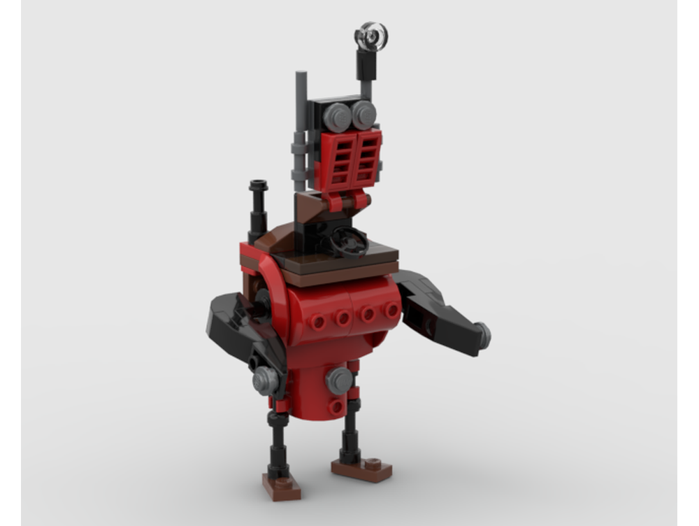 LEGO MOC-242511 Red robot 