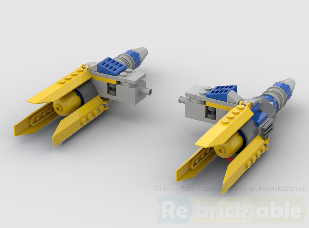 LEGO MOC-242567 Modular Custom Radon-Ulzer Racing Engines (1999 version ...