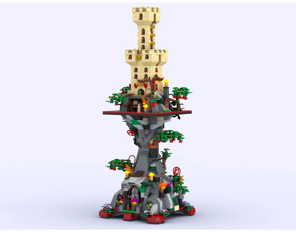 LEGO MOC-242580 Mini CASTLE ROCK 5-HIGHER AND HIGHER. by EmanueLego ...