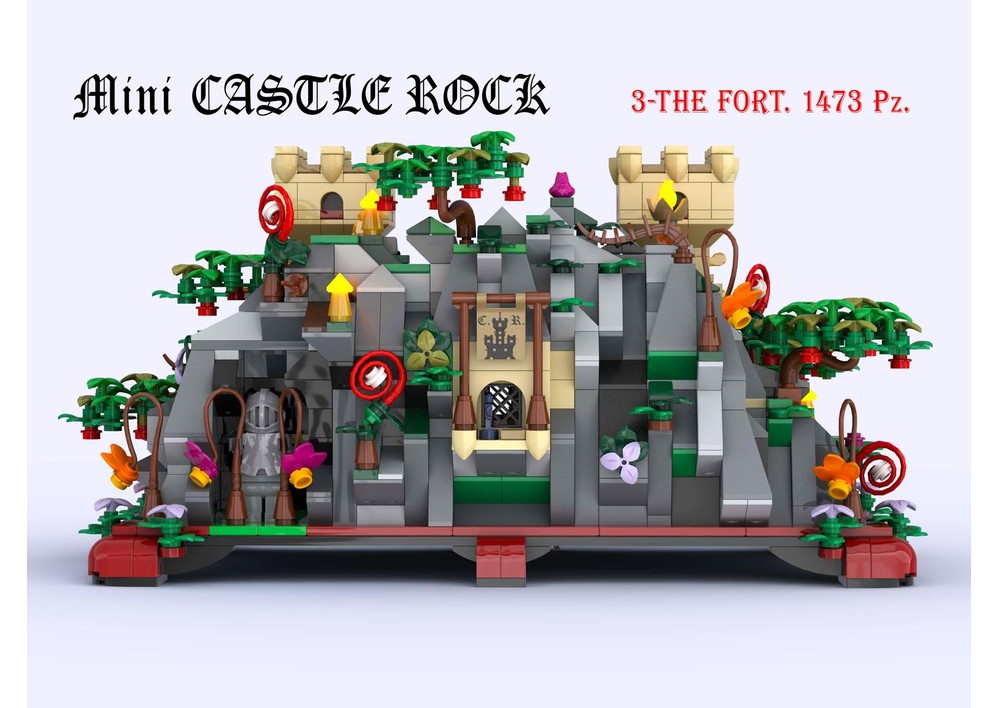 LEGO MOC Mini CASTLE ROCK 5in1. by EmanueLego | Rebrickable - Build ...