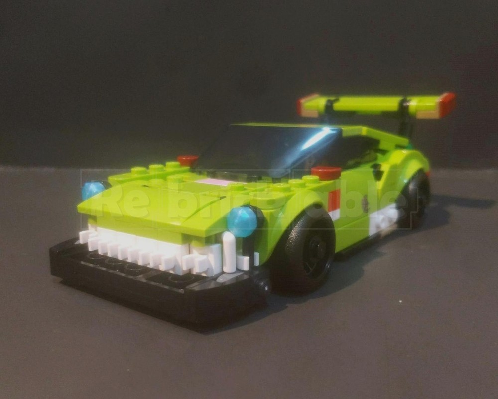 LEGO MOC-242614 77237 Rexy Porsche 911 GT3 R Race Car by yumurs