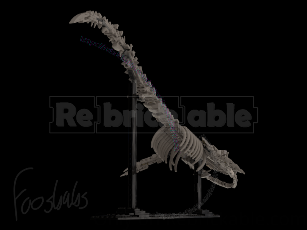 LEGO MOC-242648 21320 Blue Whale (Balaenoptera musculus) by Foosbubs ...