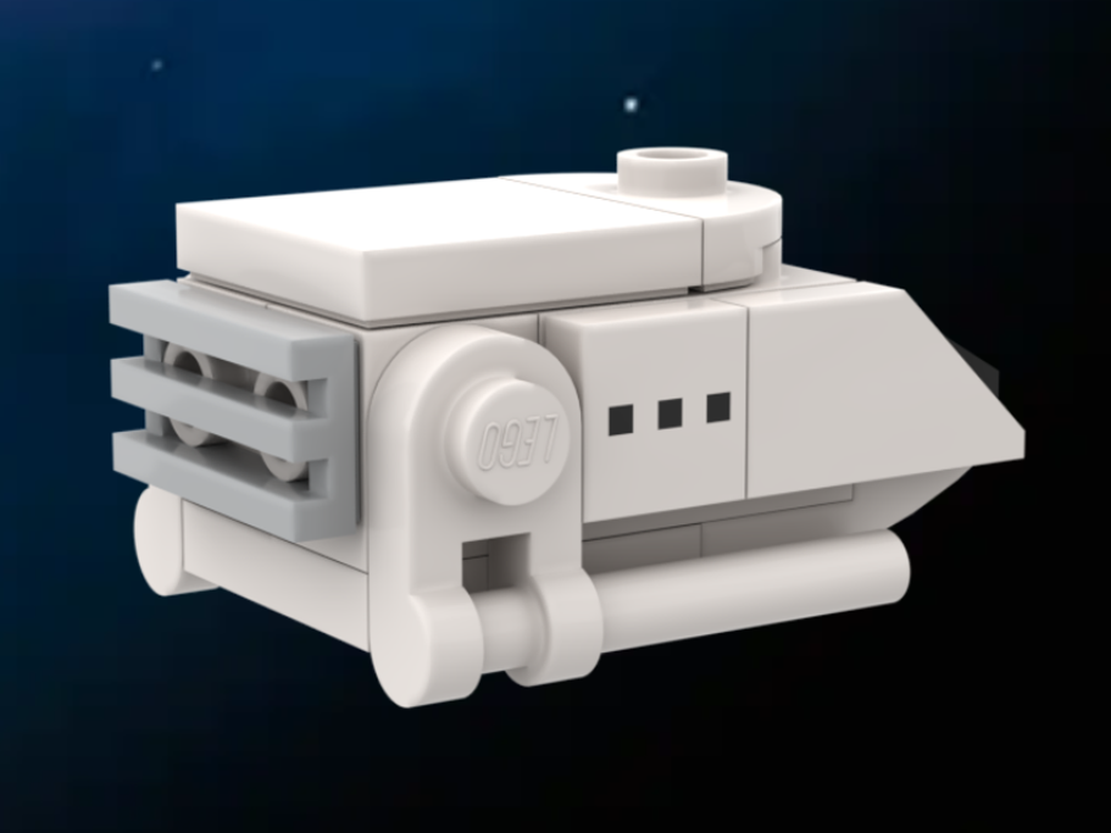 LEGO MOC-242656 Microscale Star Trek Type-15 Shuttlepod by stowball ...