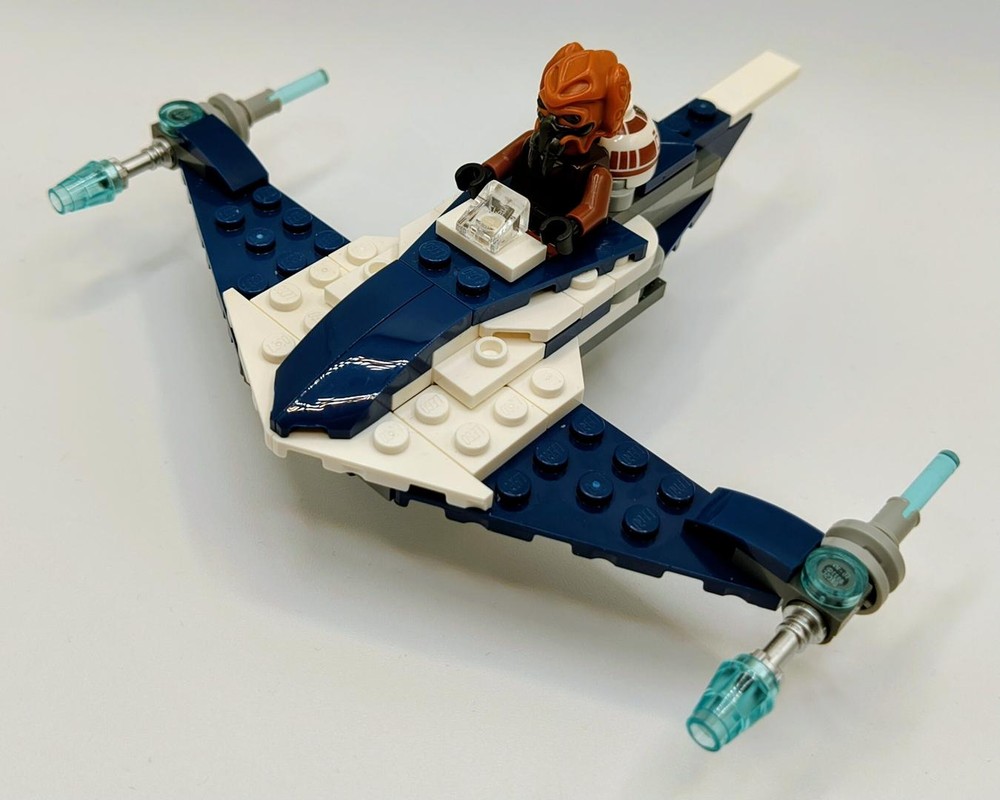 LEGO MOC-242735 75400 Plo Koon's N-1 Starfighter Microfighter by Dafeld ...