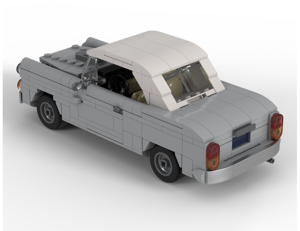 LEGO MOC Peugeot 403 Convertible 8wide MOD by Linse | Rebrickable ...