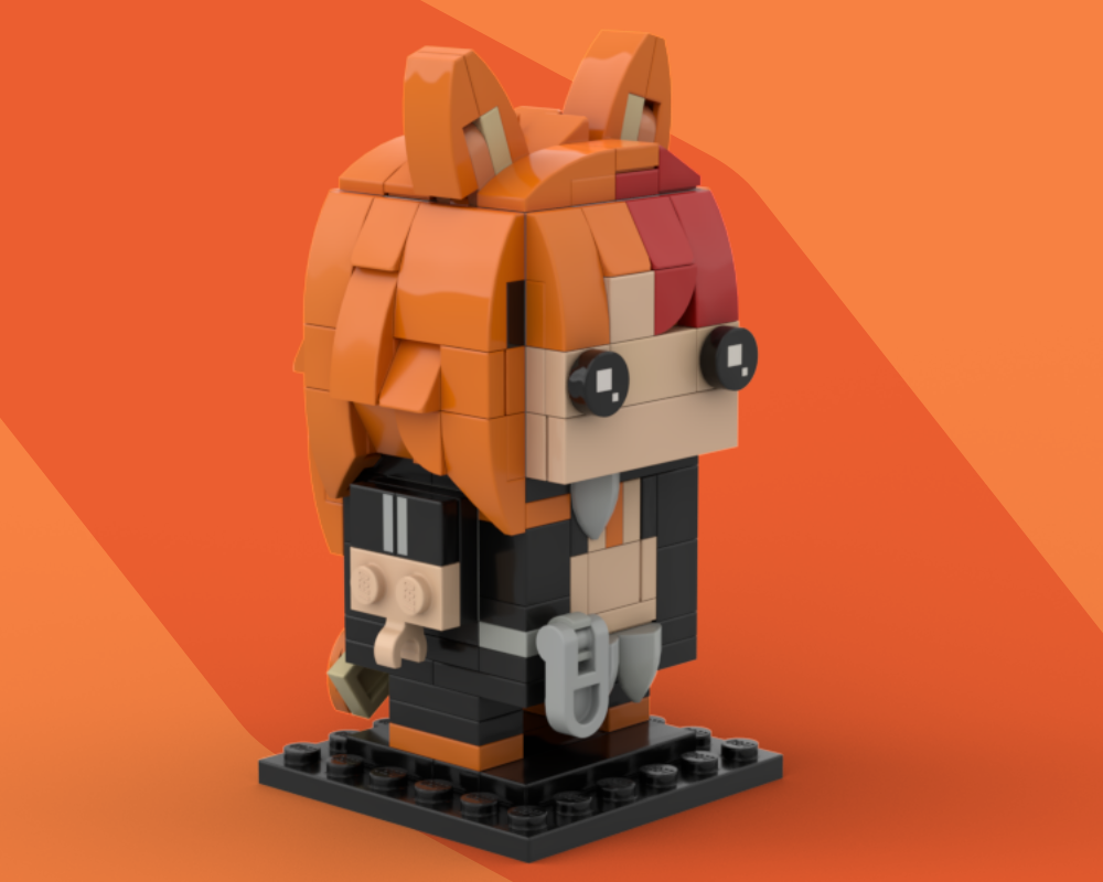 LEGO MOC-242755 Buffpup workout jacket Brickheadz by Bricksy32 ...