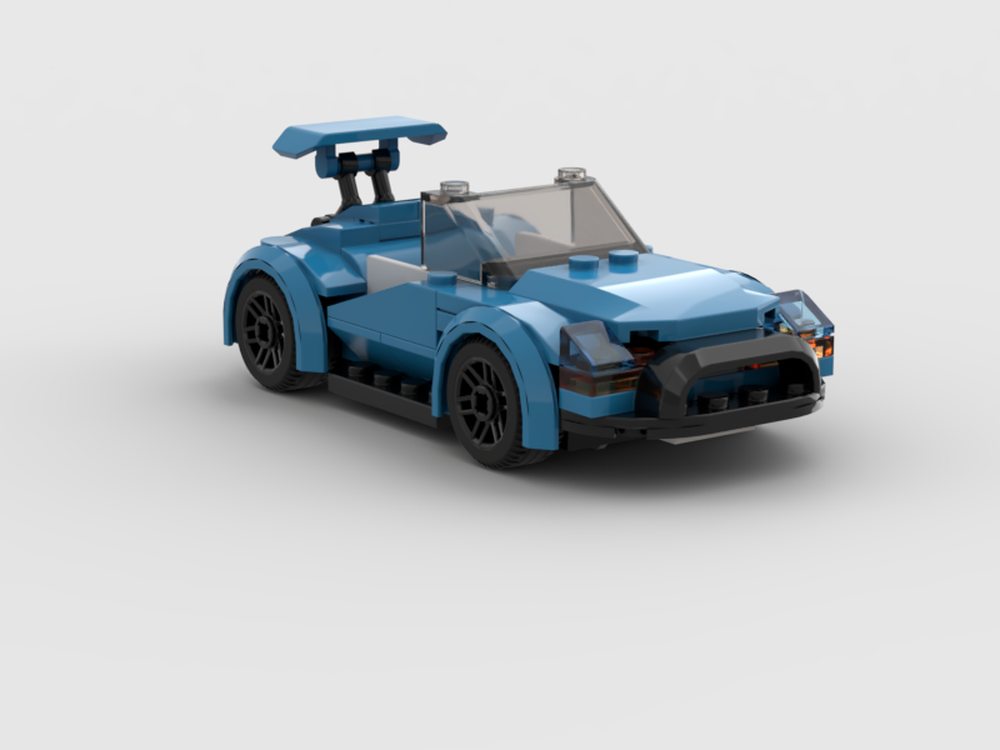 LEGO MOC-242790 Race Car by MocMasterCR14 | Rebrickable - Build with LEGO