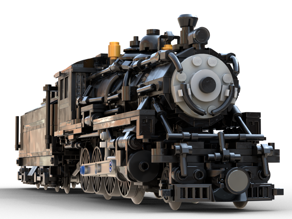 LEGO MOC-242811 1:48 Santa Fe 789 Class 2-8-0 “Consolidation” (PU