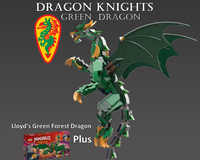 LEGO MOC Green Dragon by RolandoRod | Rebrickable - Build with LEGO