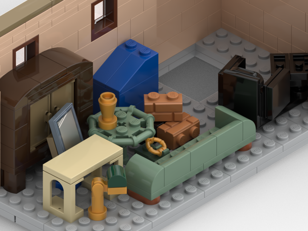 LEGO MOC 10297 Corner Café Modular by faint_range14 | Rebrickable ...