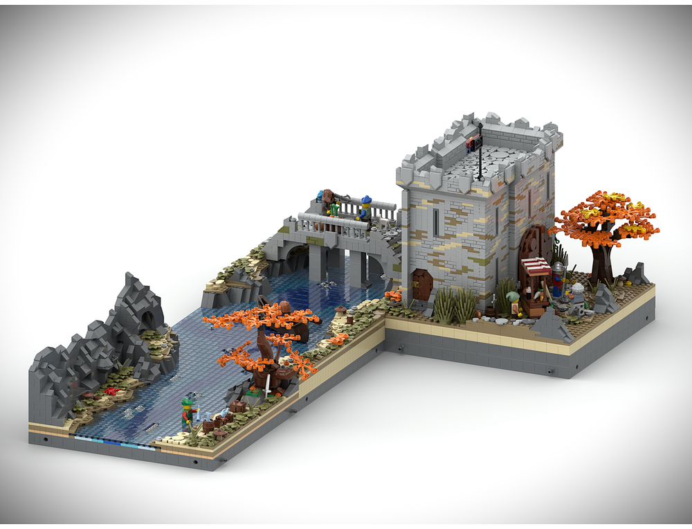 LEGO MOC-242925 Gate House by wtyqmzp | Rebrickable - Build with LEGO