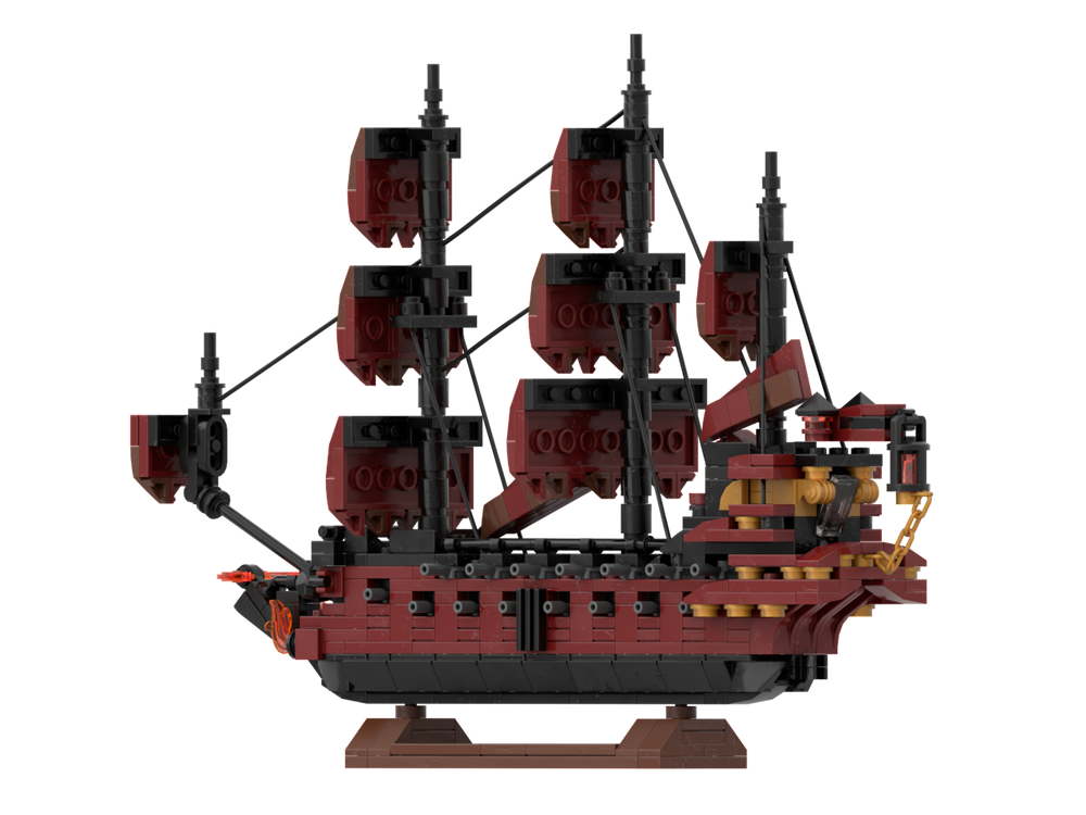 LEGO MOC-242959 The Queen Anne's Revenge by Sparrow11 | Rebrickable ...