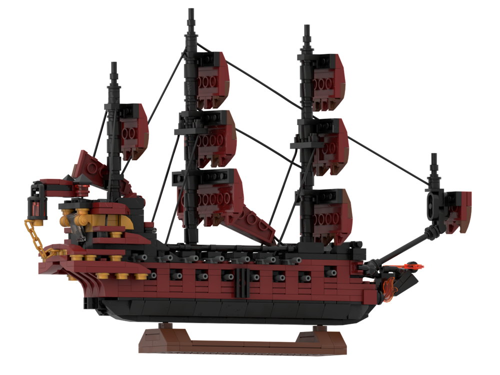 LEGO MOC-242959 The Queen Anne's Revenge by Sparrow11 | Rebrickable ...