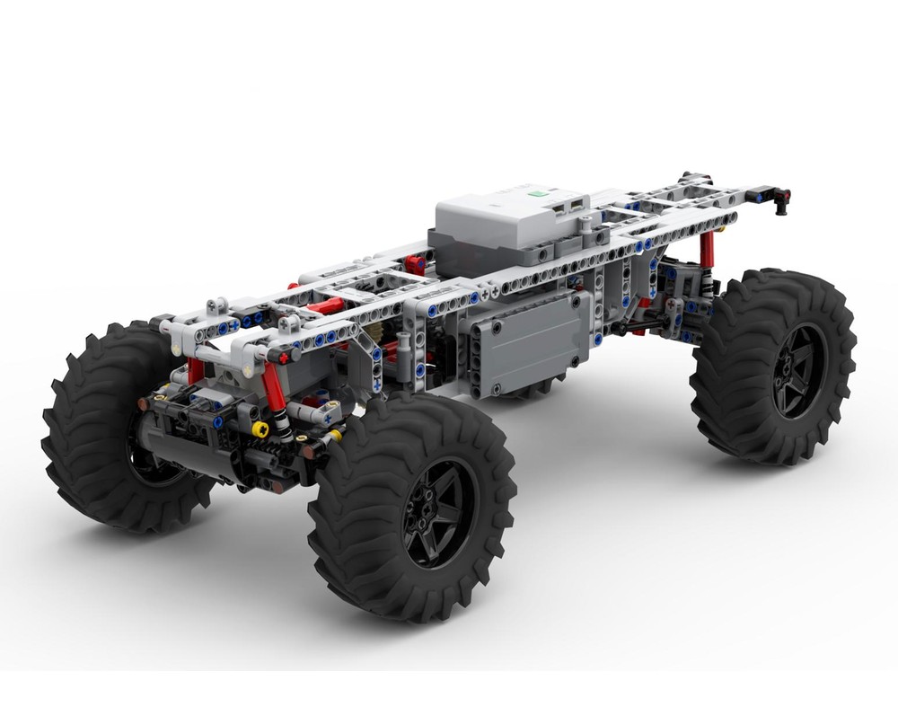 LEGO MOC-242964 4x4 AWD chassis by denismers | Rebrickable - Build