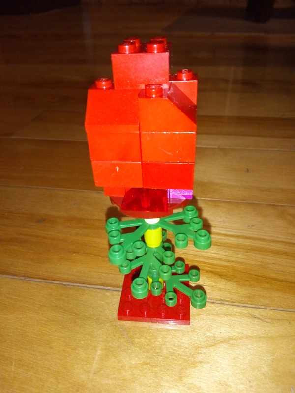 LEGO MOC Rose by scrapper142valk | Rebrickable - Build with LEGO