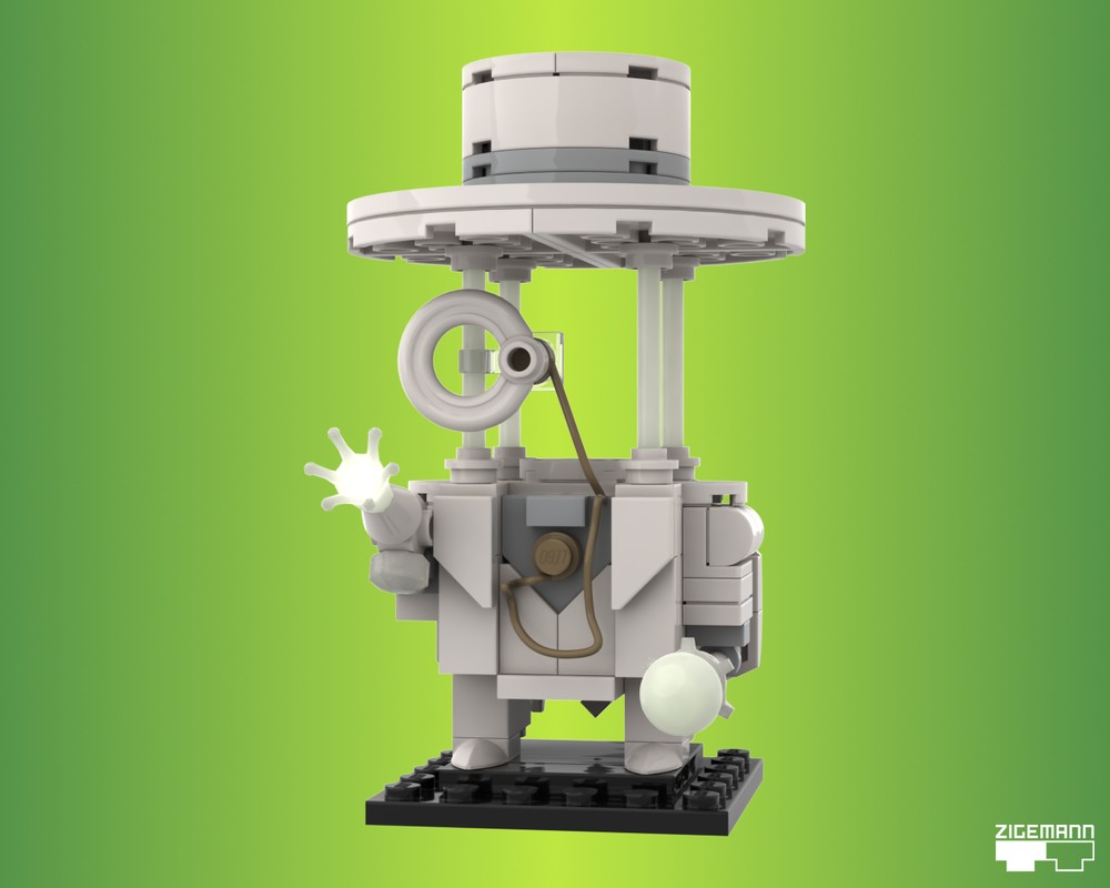 LEGO MOC243020 GENTLEMAN GHOST by ttZIGEMANN Rebrickable Build