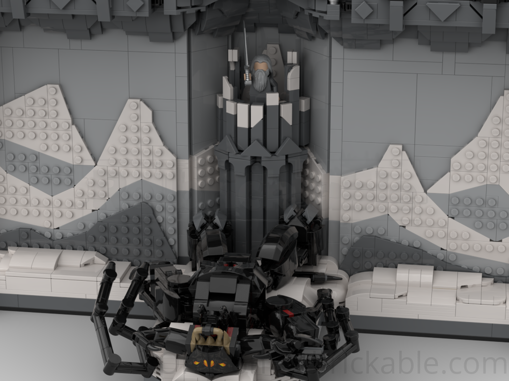 LEGO MOC-243075 Balrog Defeated Book Nook - Deluxe version by aachthor ...