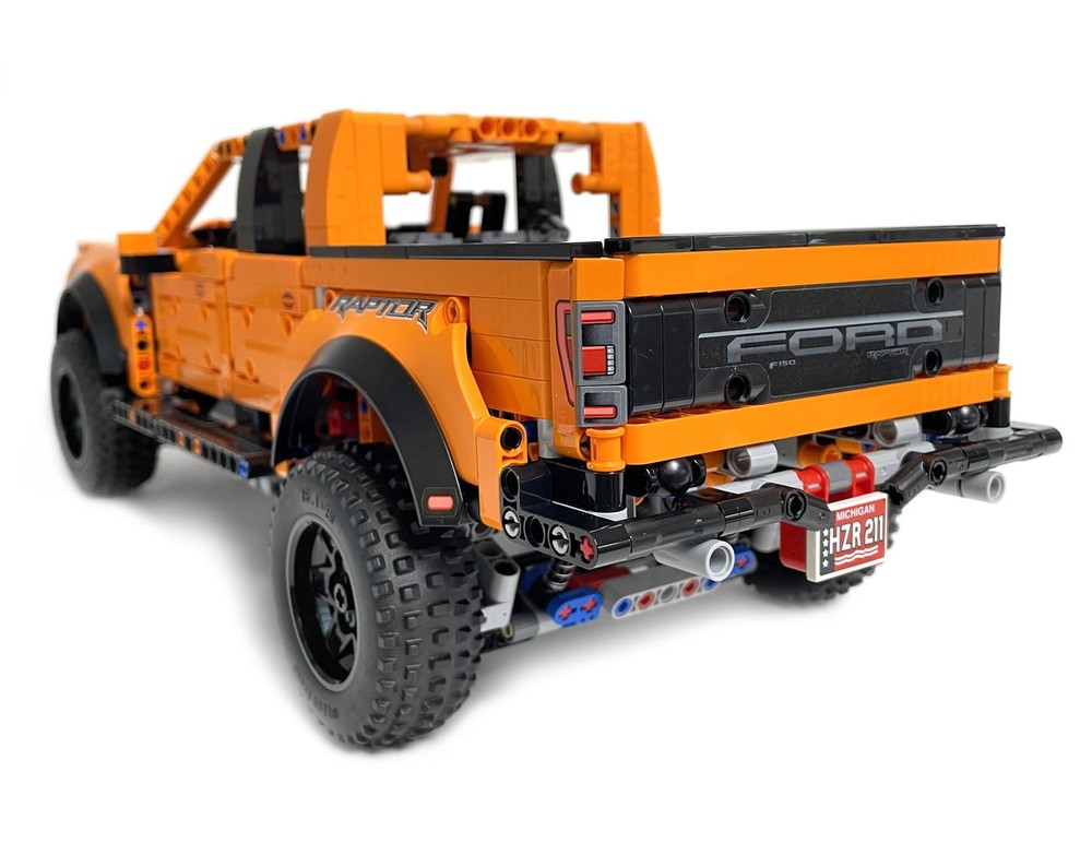 LEGO MOC 42126 Ford F-150 Raptor RC MOD for Power Function & BuWizz ...