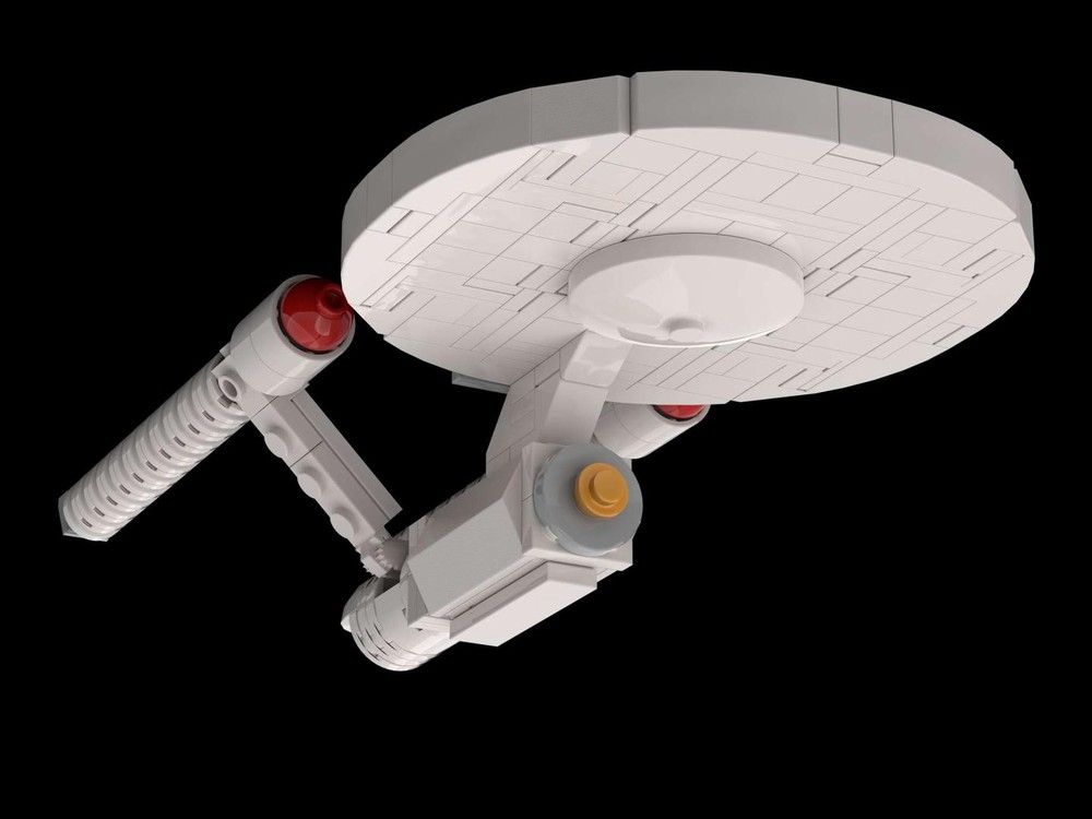 LEGO MOC-243098 Star Trek Constitution Class TOS Original Size (USS ...
