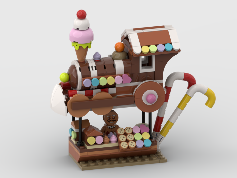 LEGO MOC-243132 Winter Village - Display for set 40777