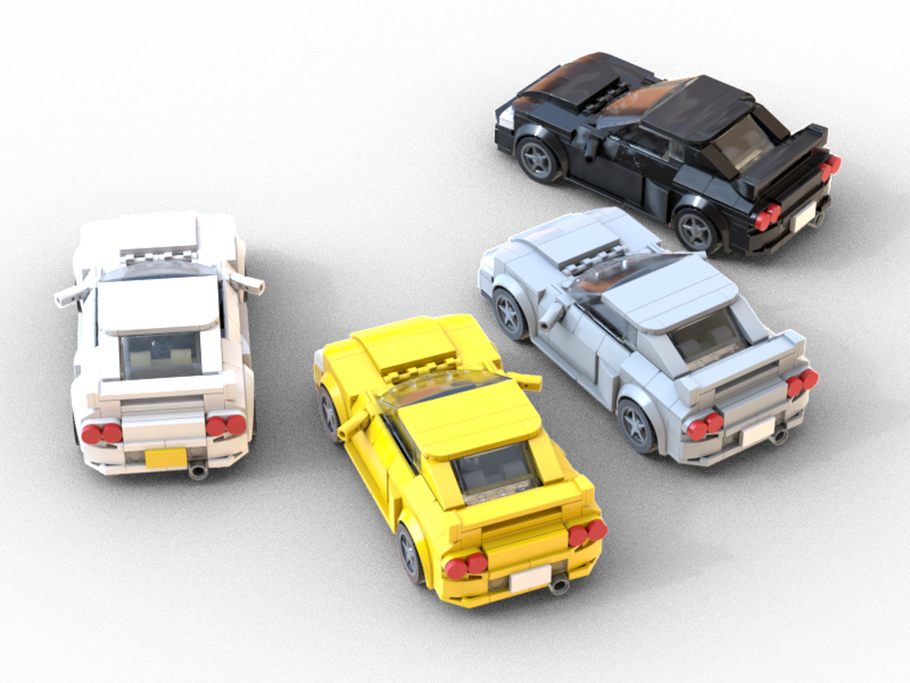 LEGO MOC-243141 Nissan Skyline GTR R32 by BowTiedTurismo | Rebrickable ...