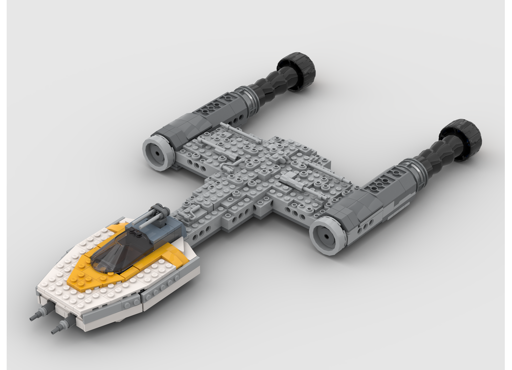 LEGO MOC-243151 Y wing & A-wing Alternate Build Using Set 75357 by ...