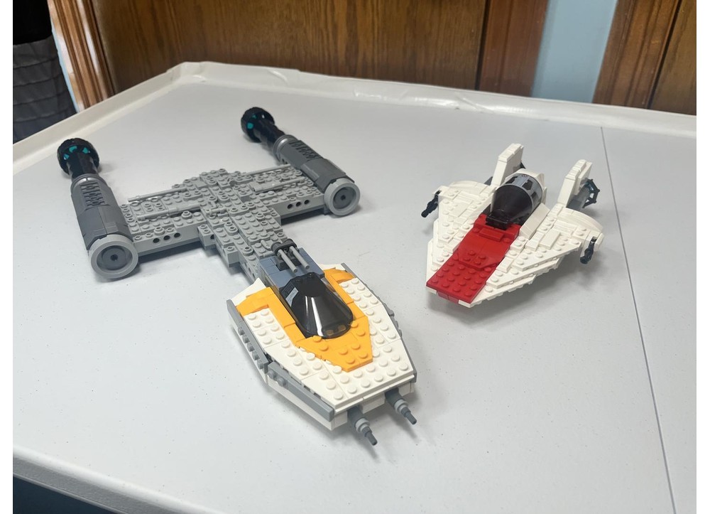 LEGO MOC-243151 Y wing & A-wing Alternate Build Using Set 75357 by ...