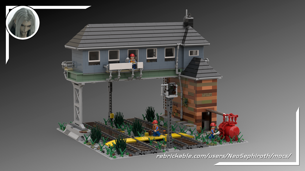 LEGO MOC Interlocking plant / signal box Brügge by NeoSephiroth ...